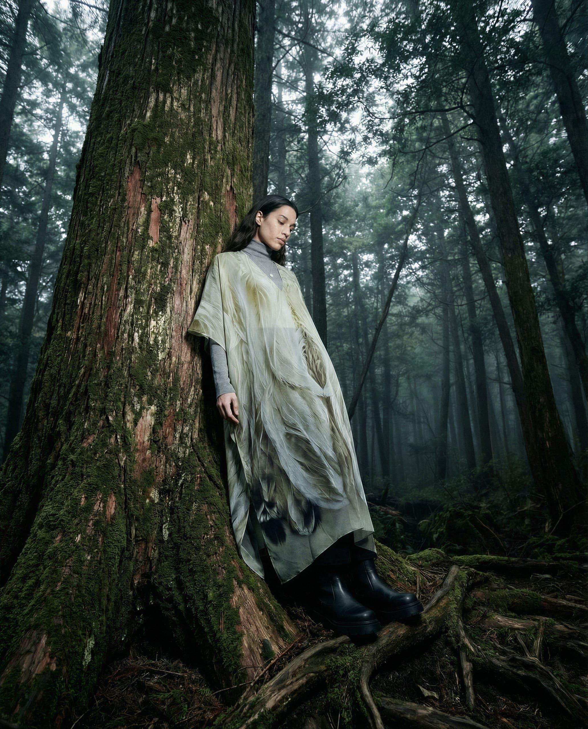 Forest Frame — fashion images by editmode.ai